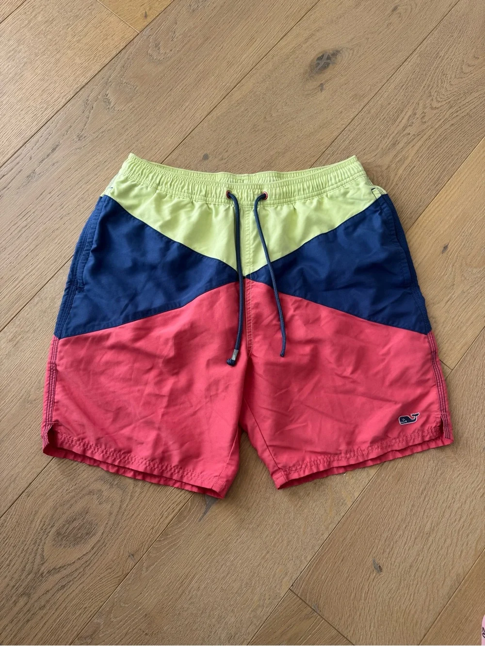 Vineyard Vines Men's Colorblock Swim Trunks Size Small